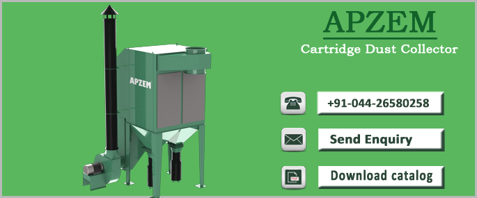 Cartridge dust collectors | Cartridge filter | Apzem, India
